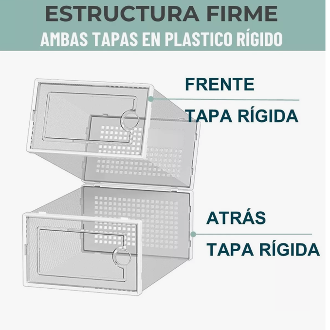 🧼 Cajones Organizadores para zapatos x6