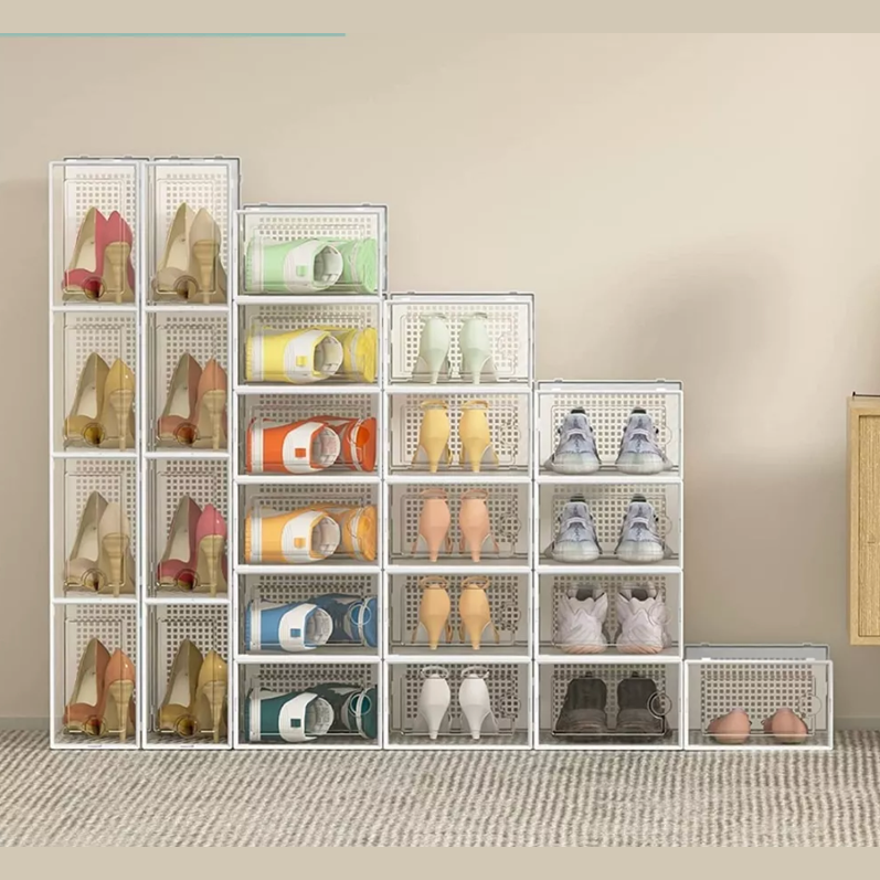 🧼 Cajones Organizadores para zapatos x6