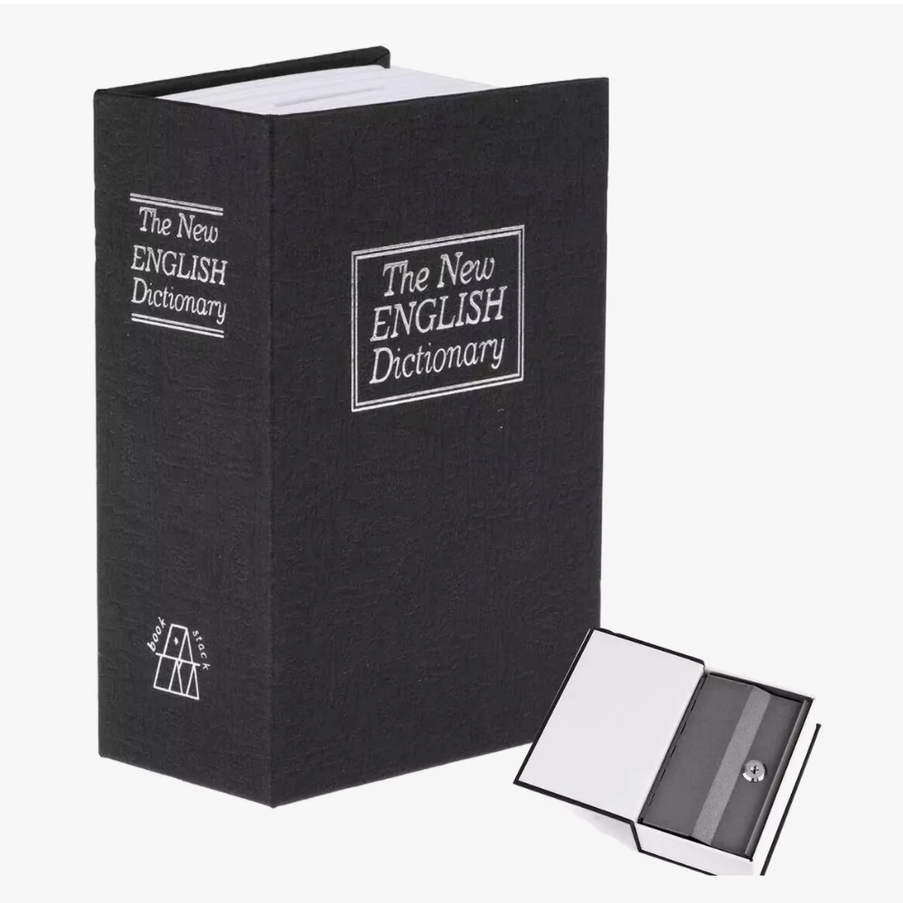 🧼 Caja fuerte en forma de libro