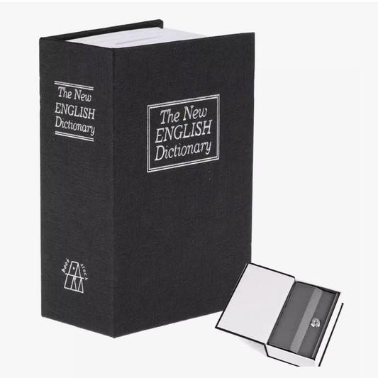 🧺 Caja fuerte en forma de libro