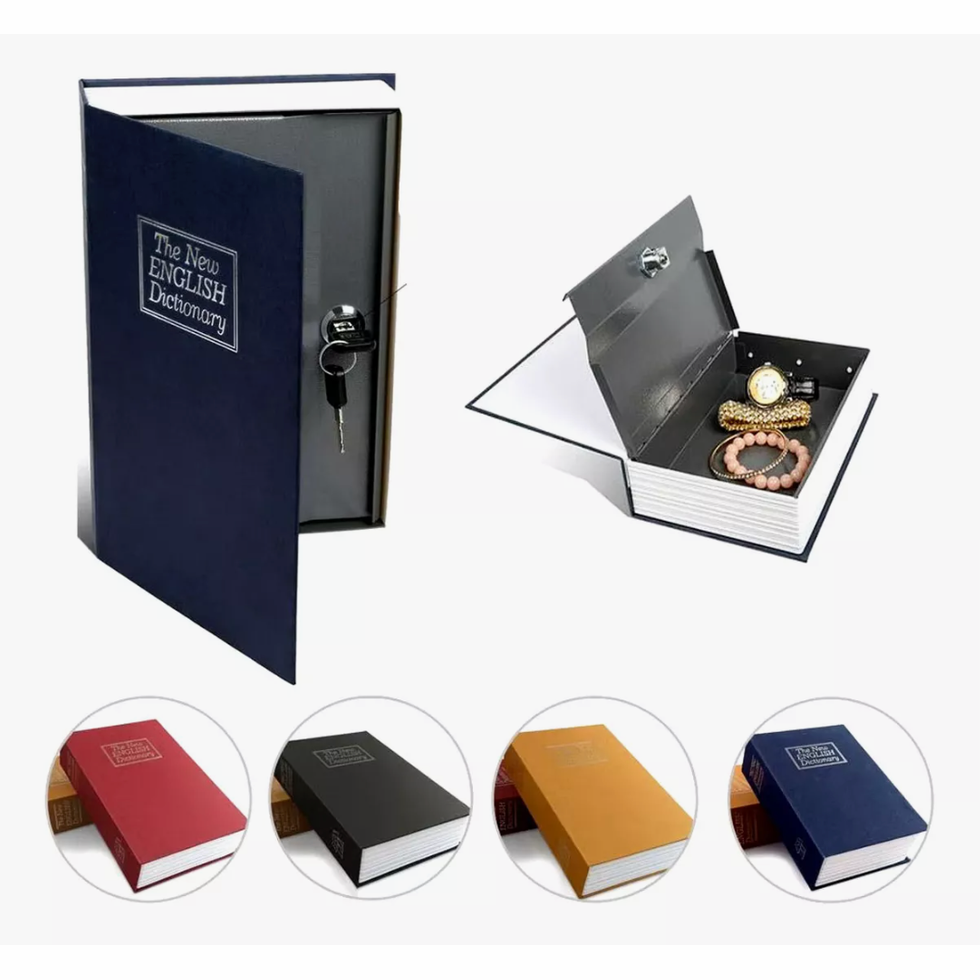 🧼 Caja fuerte en forma de libro