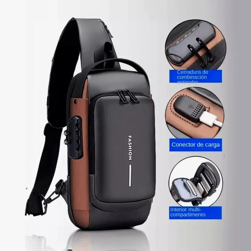 🧼 Bolso canguro antirobo