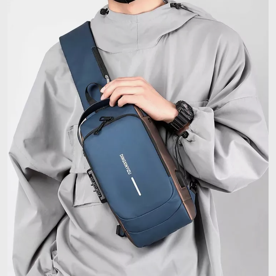 🧼 Bolso canguro antirobo