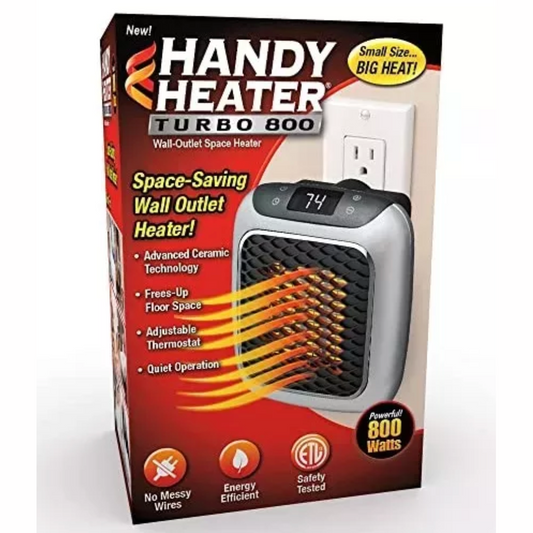 🎯 Calentador De Espacio Pequeño Handy Heater Turbo 800