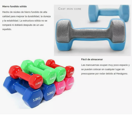 🏋🏻♀️ Pesas de 3kg