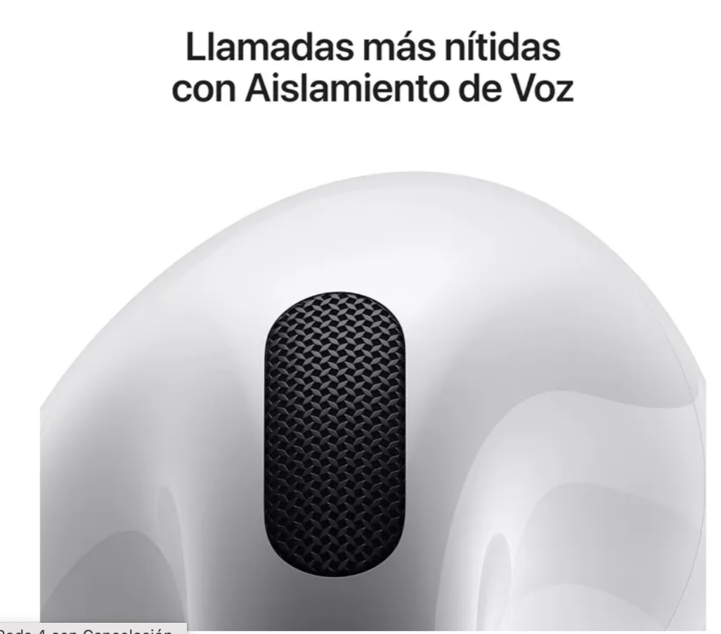 Airpods serie 4 • Cancelacion de ruido