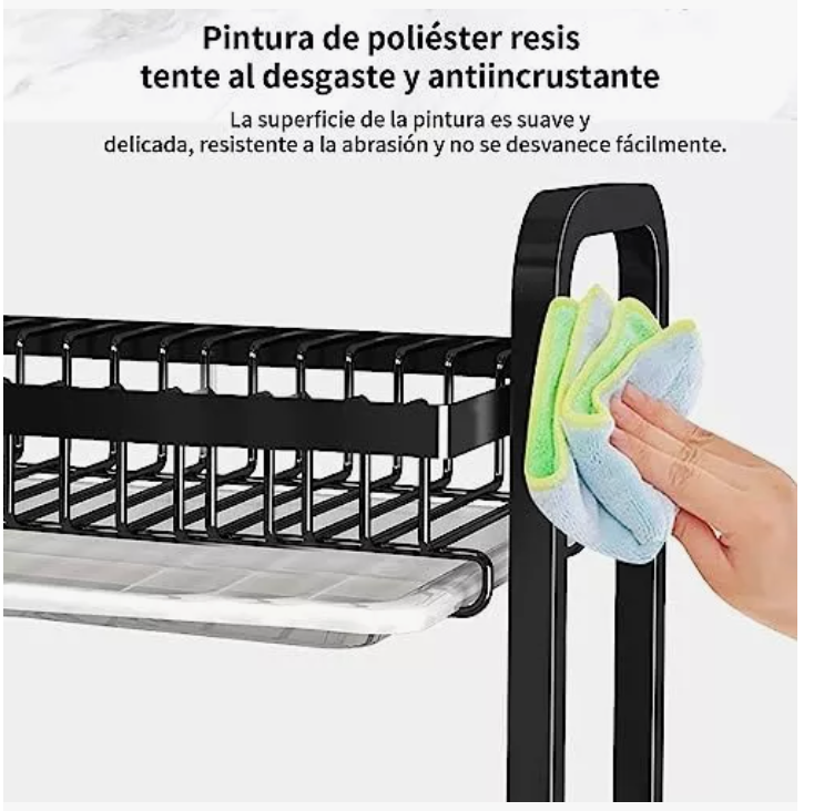 💕 Escurridor de platos 3 niveles