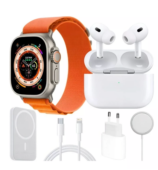 💕 Combo reloj • Audifonos • Power Bank