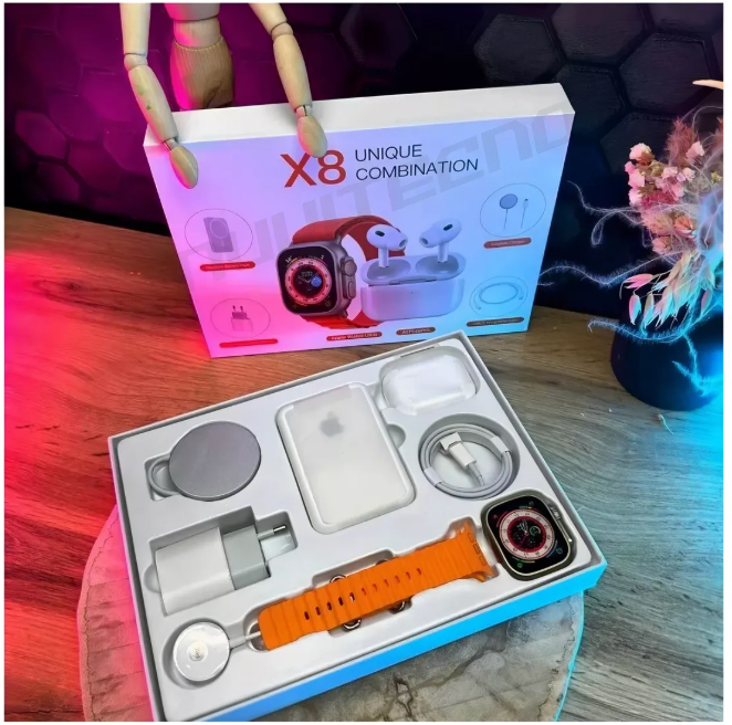 💕 Combo reloj • Audifonos • Power Bank