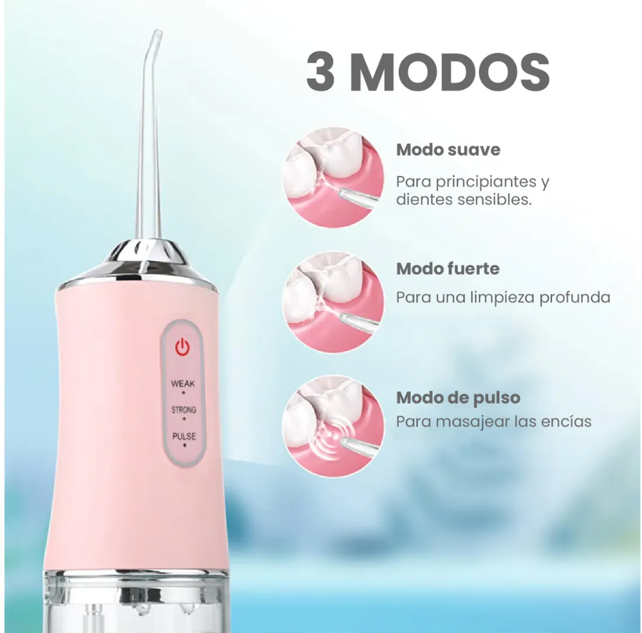 🧺 Irrigador Bucal electrico