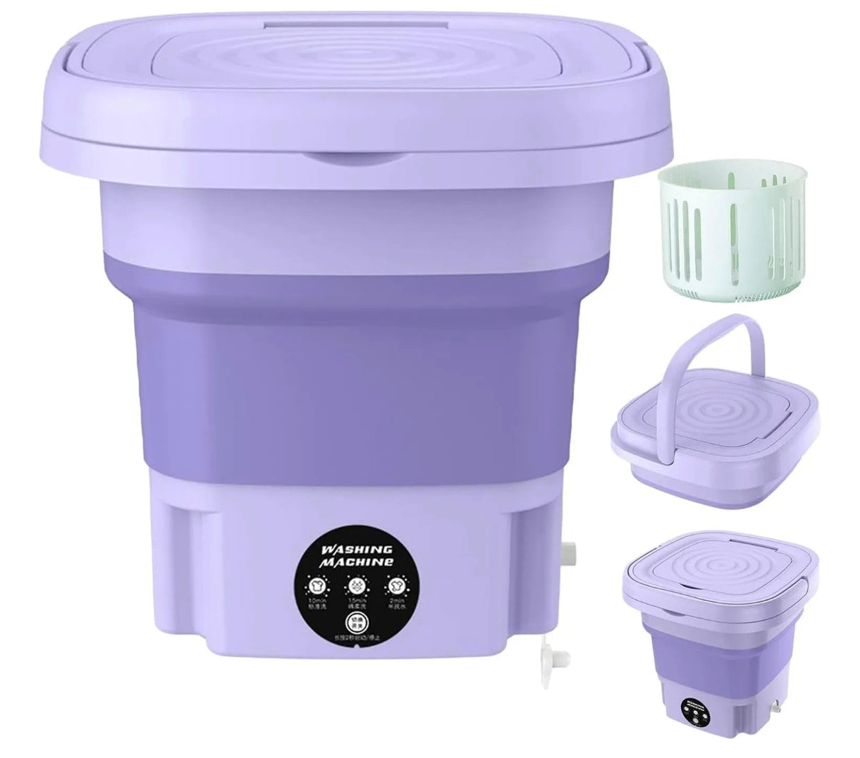 🧺 Lavadora plegable