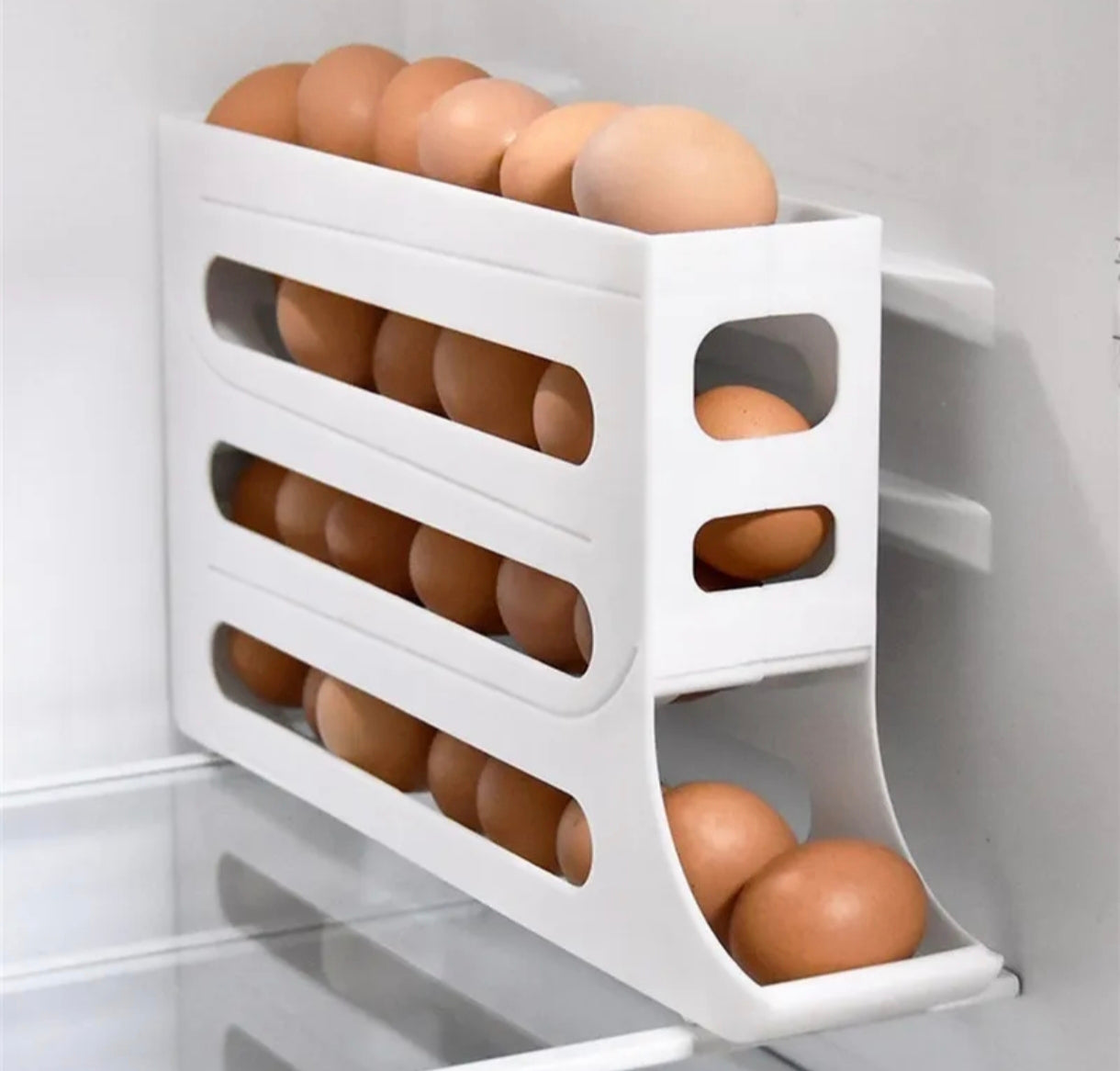 🍇 Dispensador de huevos 3 niveles