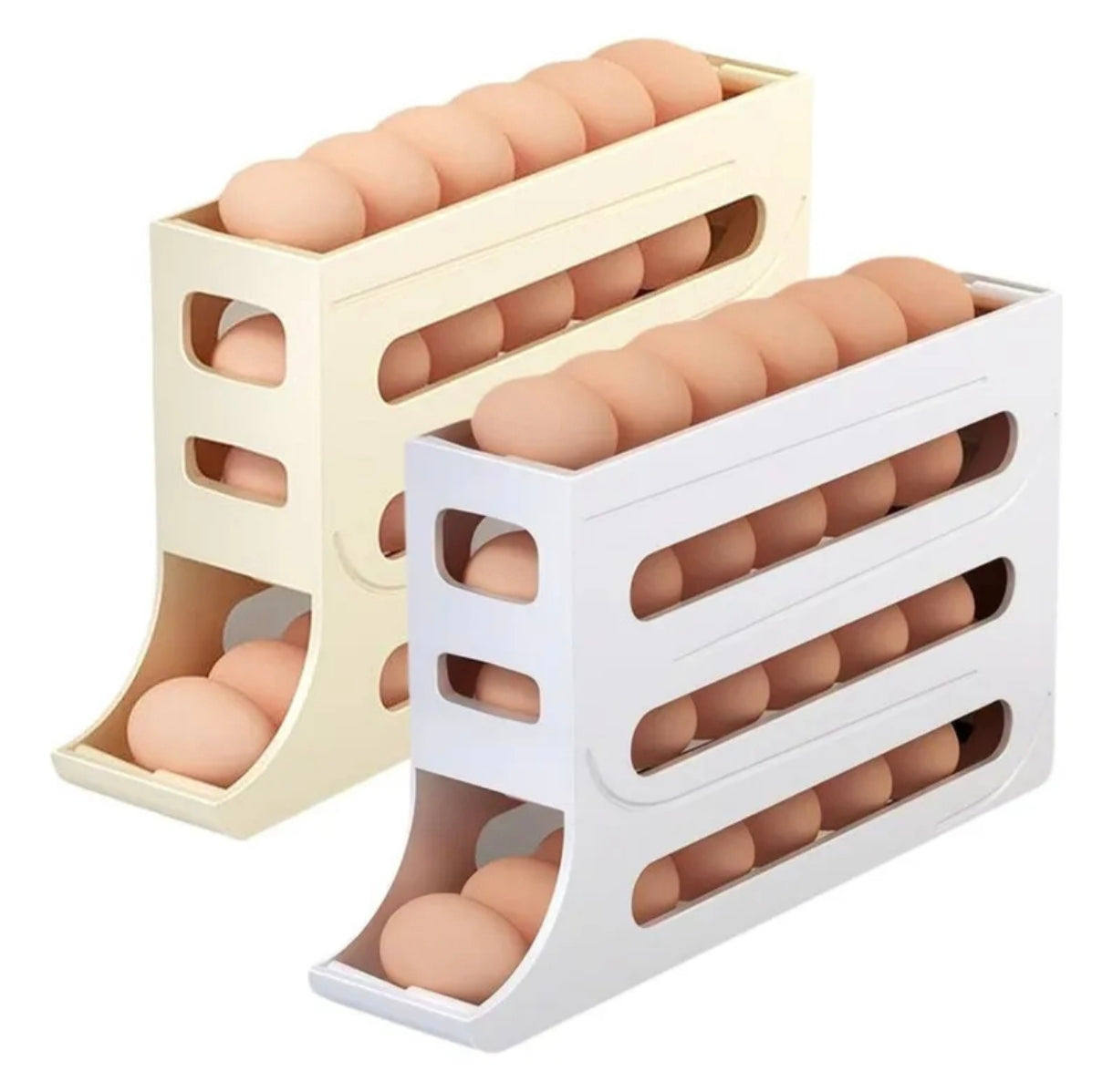 🍇 Dispensador de huevos 3 niveles