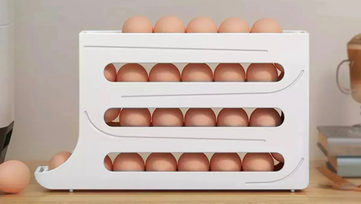 🍇 Dispensador de huevos 3 niveles