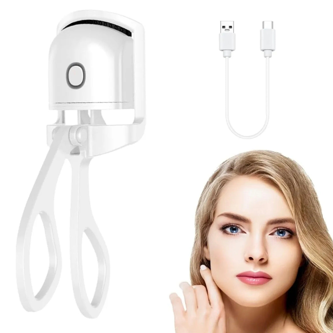 🧺 Encrespador de pestañas eléctrico