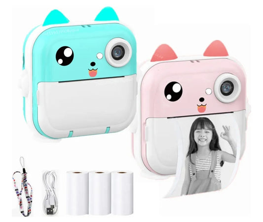 😍Camara impresora para niños
