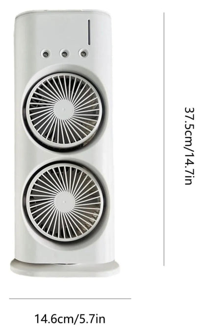 🍇 Humidificador / ventilador doble